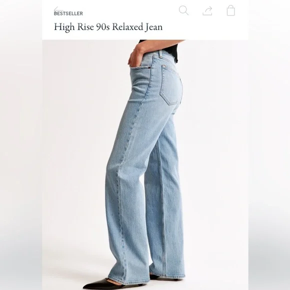 Abercrombie 90s relaxed jeans - Picture 6 of 6